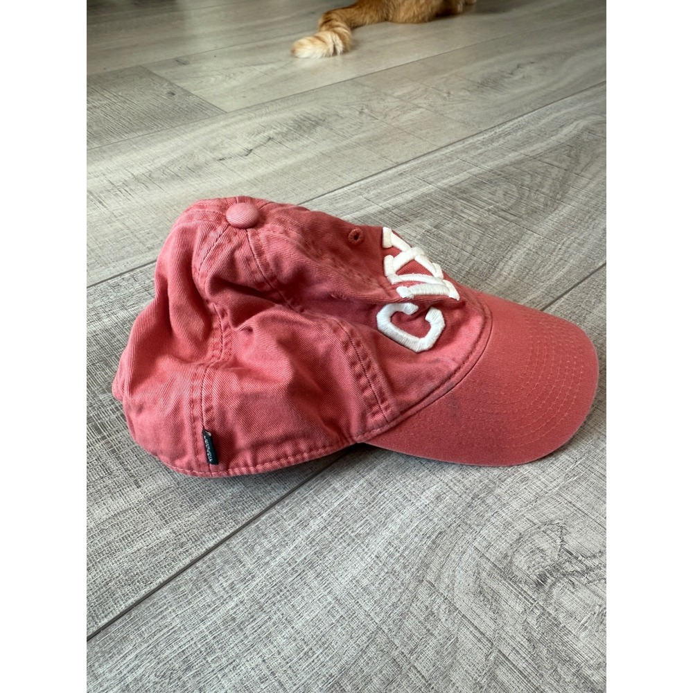 Legacy 92 CVX Embroidered Baseball Cap Coral Pink Adjustable Hat - Picture 4 of 6